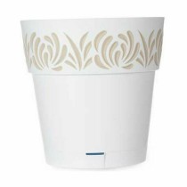 Self-watering flowerpot Stefanplast Gaia White Plastic 29 x 29 x 29 cm (6 Units)