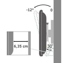 TV Mount Techly ICA-LCD 2900B 19" 37" 25 kg