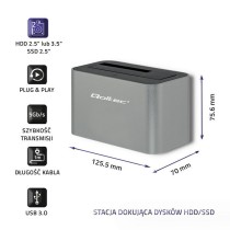 Base de charge Qoltec 50315