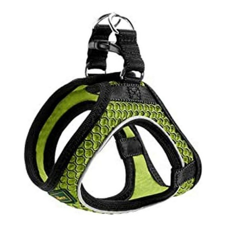 Hundegeschirr Hunter Hilo-Comfort Neongrün Größe M/L (58-63 cm)