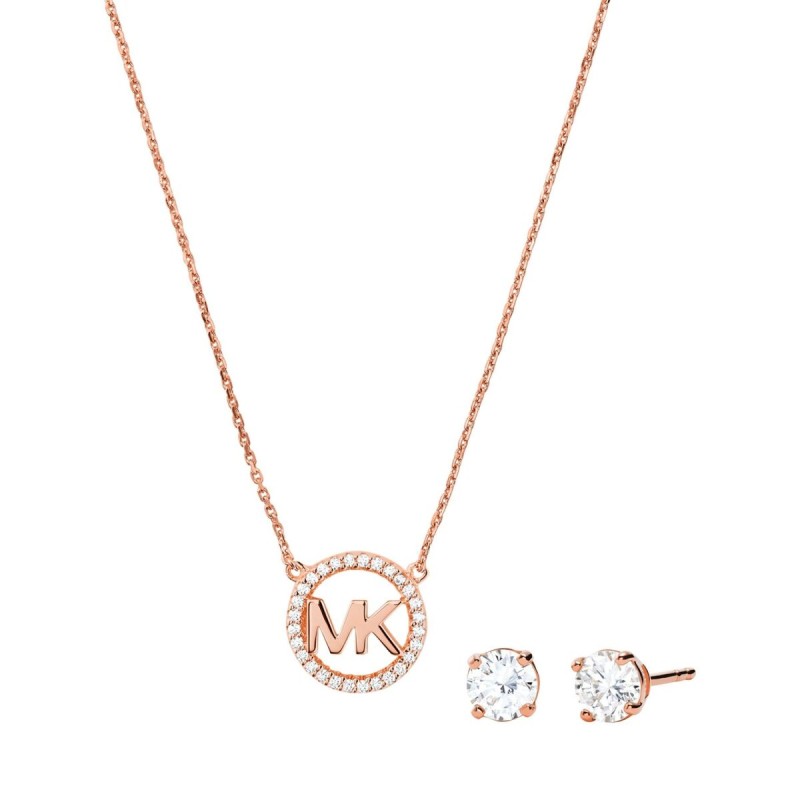 Women's necklace and matching earrings set Michael Kors MKC1260AN