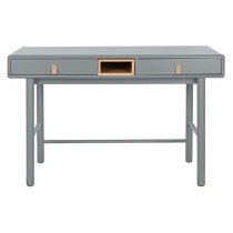 Bureau Home ESPRIT Bleu Gris Bois MDF 120 x 60 x 75 cm