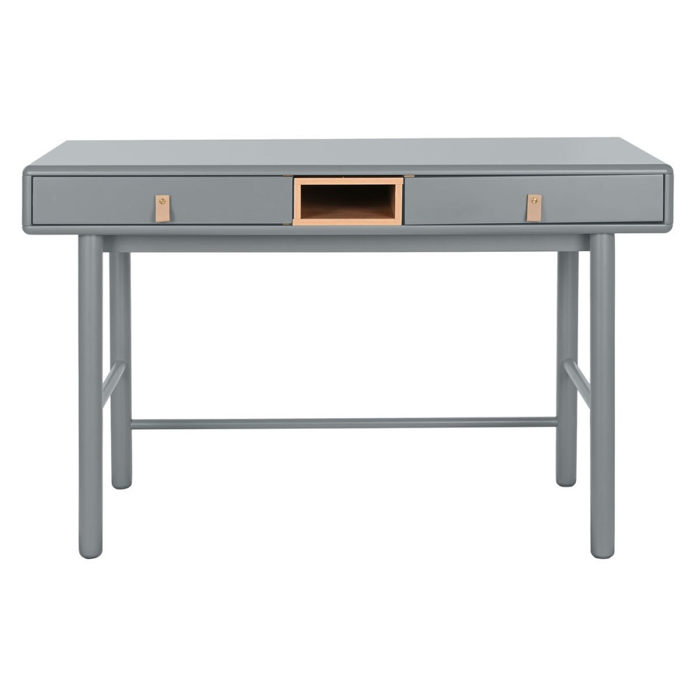 Bureau Home ESPRIT Bleu Gris Bois MDF 120 x 60 x 75 cm