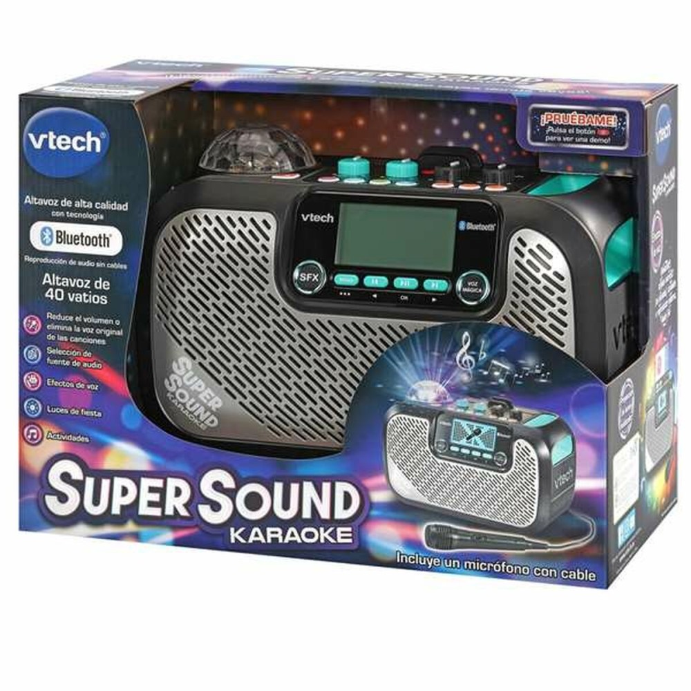 Speaker with Karaoke Microphone Vtech Super Sound