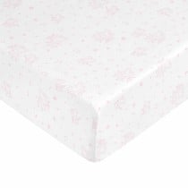 Drap housse Peppa Pig Blanc Rose Lit 1 persone