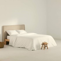 Housse de Couette SG Hogar Blanc 300 Fils 180 x 220 cm