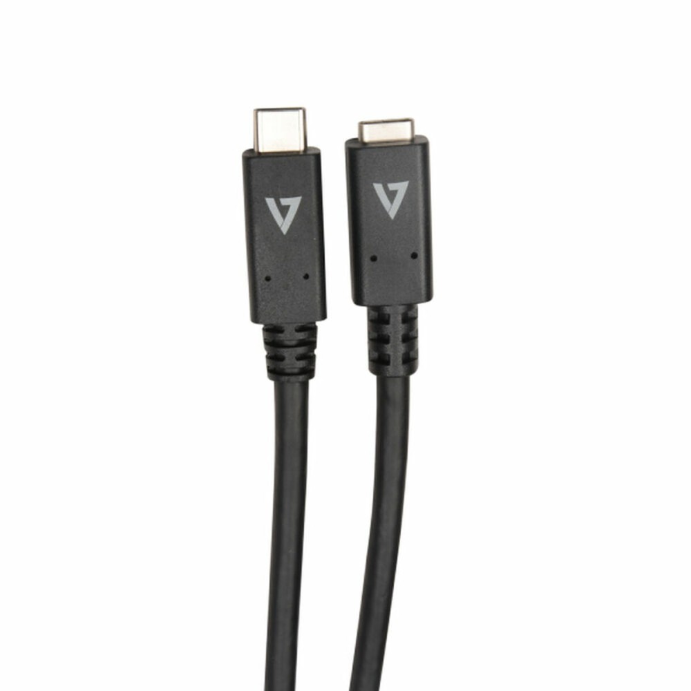 Câble USB C V7 V7UC3EXT-2M          Noir