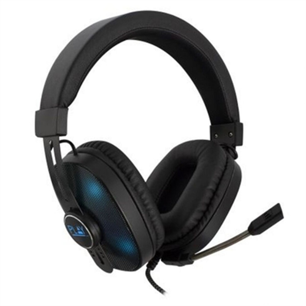 Casques avec Microphone Ewent Play PL3321 Noir