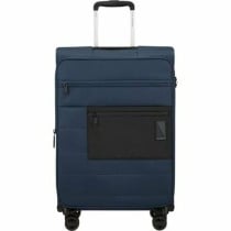 Valise de taille moyenne Samsonite Vaycay Spinner Expansible Bleu 74 L 66 x 43 x 30 cm