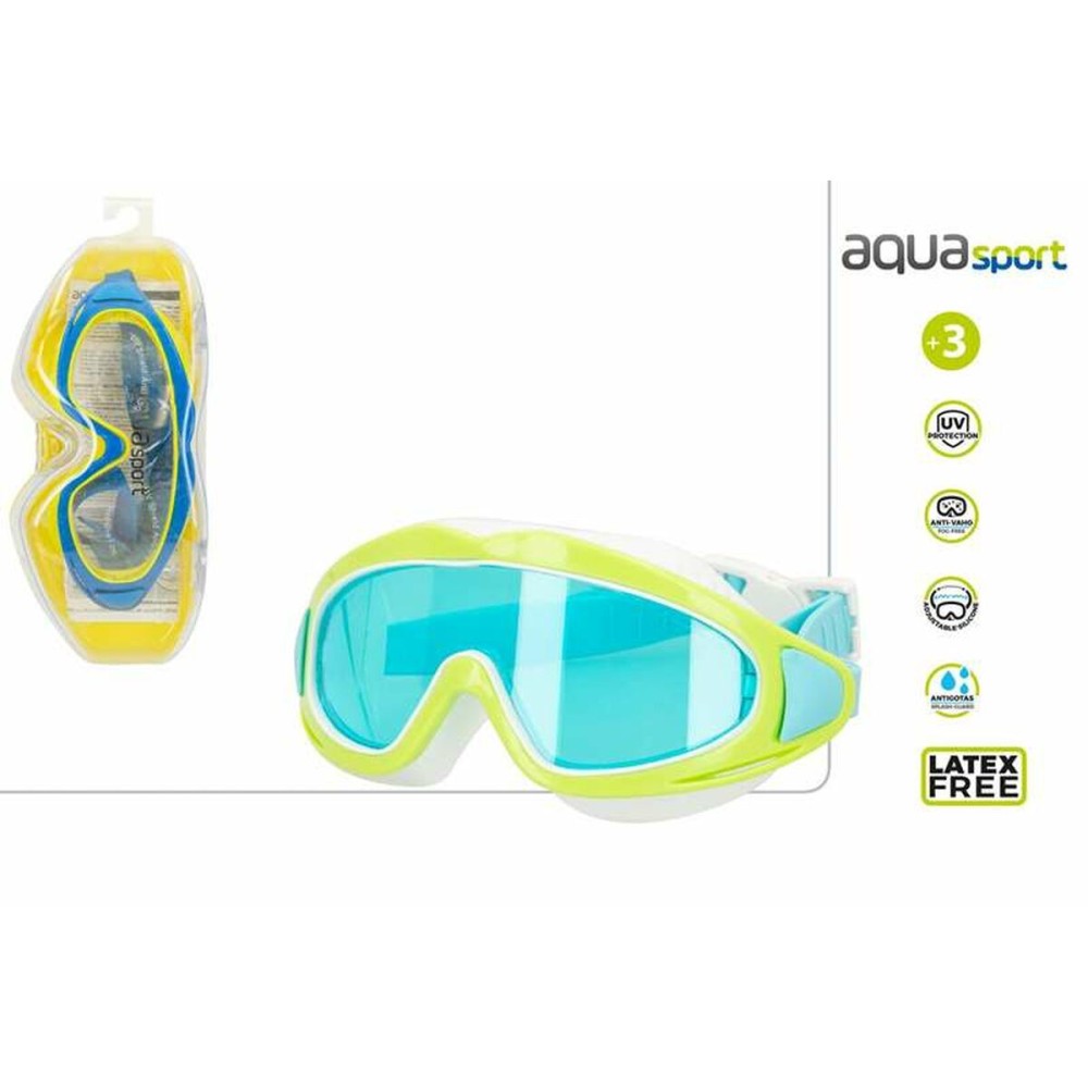 Masque de plongée AquaSport Pro Uv 2 Silicone Enfants Système antibuée