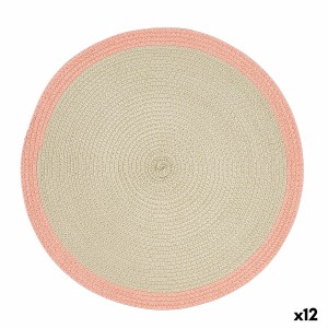 Platzset Quid Kaleido Rosa Kunststoff 38 cm (12 Stück)