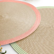 Place mat Quid Kaleido Pink Plastic 38 cm (12 Units)