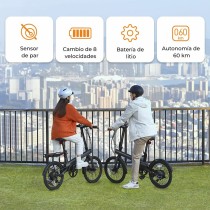 Elektrisches Fahrrad Xiaomi QICYCLE 20" 250W Grau 250 W 7500 mAh 20"