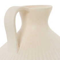 Vase Alexandra House Living Creme aus Keramik 21 x 25 x 21 cm