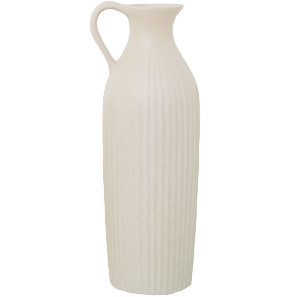 Vase Alexandra House Living Beige Céramique 15 x 42 x 15 cm