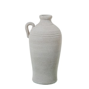 Vase Alexandra House Living Weiß aus Keramik 21 x 40 x 21 cm