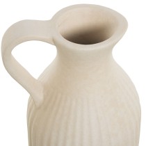 Vase Alexandra House Living Crème Céramique 14 x 36 x 14 cm