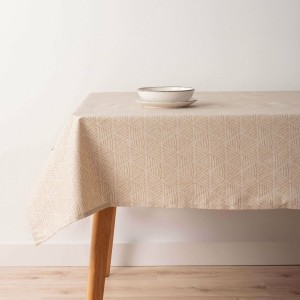 Stain-proof tablecloth Belum 31990C Light brown 155 x 155 cm