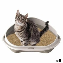 Bac à litière pour chats Georplast GP10536 58 x 48 x 20,5 cm (8 Unités)