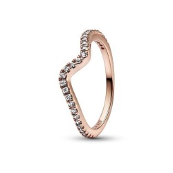 Damenring Pandora SPARKLING WAVE - RING - SIZE 54