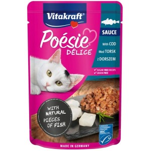 Cat food Vitakraft Poesie Delice Fish 85 g