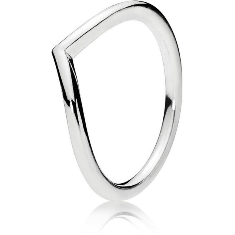 Bague Femme Pandora WISHBONE SILVER - RING - SIZE 60