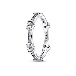 Damenring Pandora RADIANT SPARKLING HEARTS - RING - SIZE 50