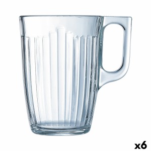 Kop Luminarc Nuevo Frühstück Durchsichtig Glas (320 ml) (6 Stück)