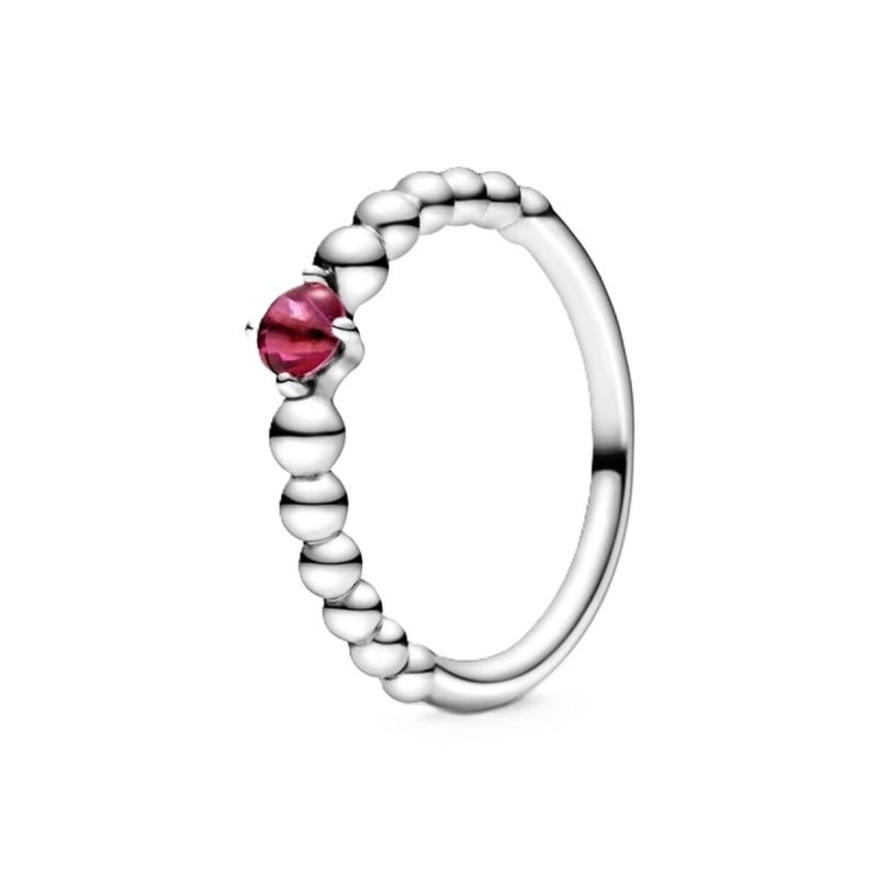 Ladies' Ring Pandora RED STONE - RING - SIZE 56