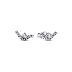 Boucles d´oreilles Femme Pandora SPARKLING WAVE Argent 925