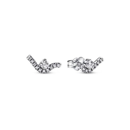 Ladies' Earrings Pandora SPARKLING WAVE Sterling silver 925