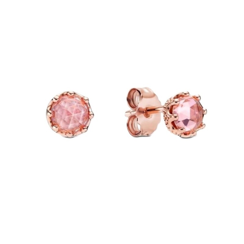 Boucles d´oreilles Femme Pandora PINK SPARKLING CROWN Argent 925