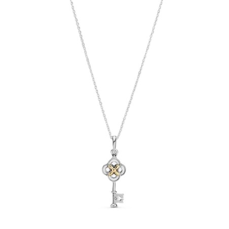 Pendentif Femme Pandora KEY & FLOWER