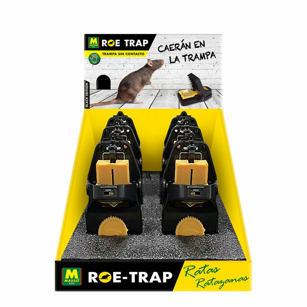 Rat trap Massó Roe-Trap Black Edition 231702 15,2 x 8 x 7,3 cm