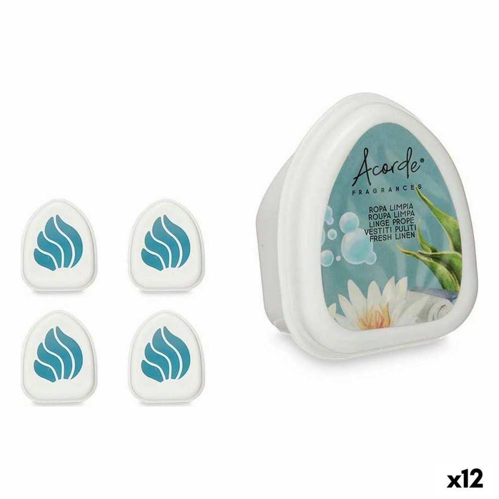 Lot de désodorisants Acorde MINIG-FRESHLINE Vêtements propres 50 g (12 Unités)