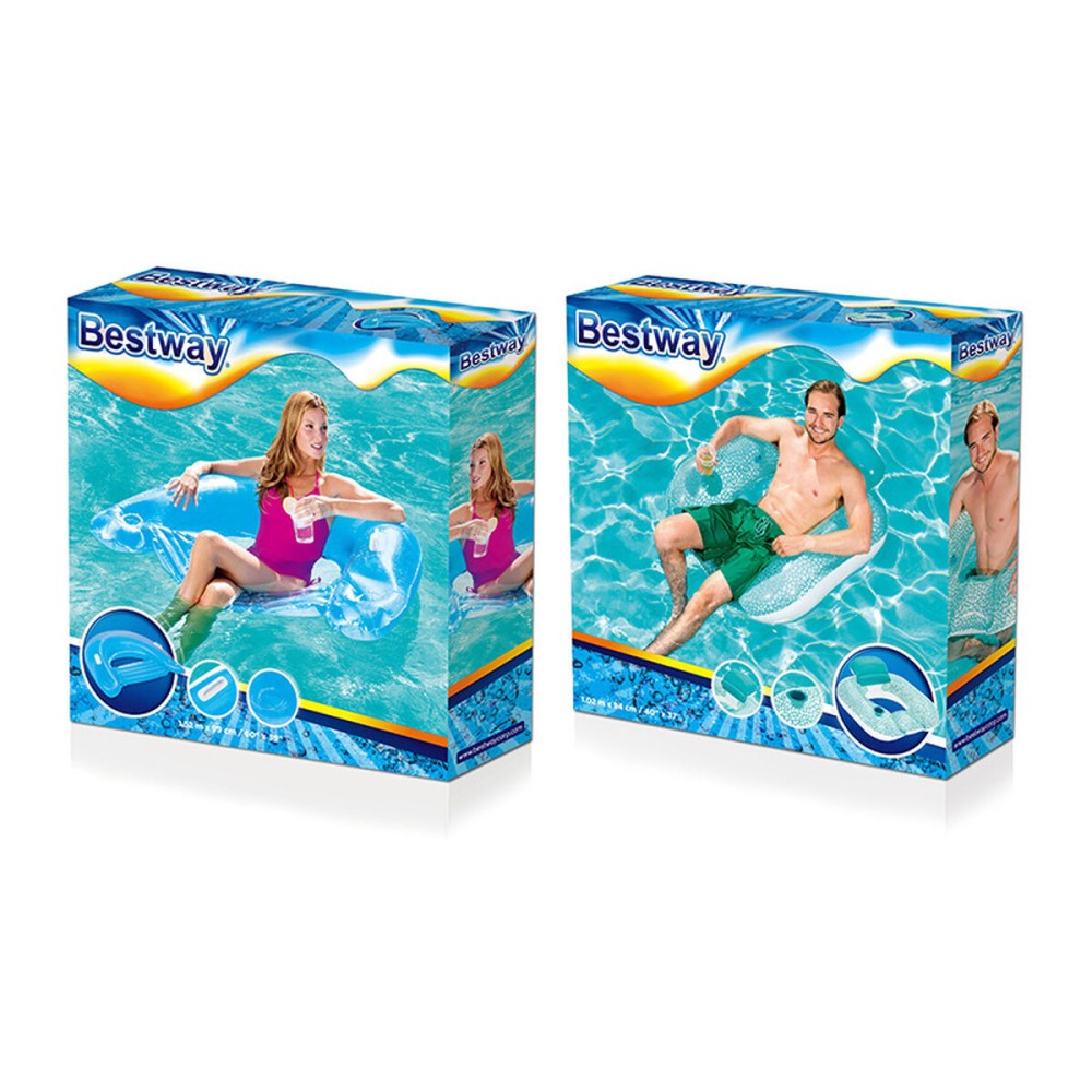 Fauteuil de piscine gonflable Bestway 152 x 99 cm