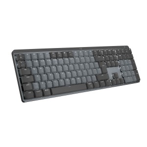 Tastatur Logitech MX Mechanical Schwarz Grau Qwerty Spanisch