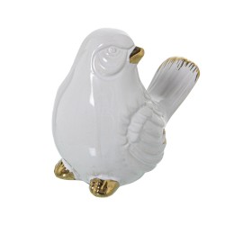 Figurine Décorative Alexandra House Living Blanc Céramique Oiseau