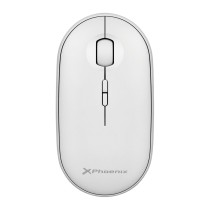 Souris Optique Sans Fil Phoenix Blanc 1600 dpi (1 Unité)