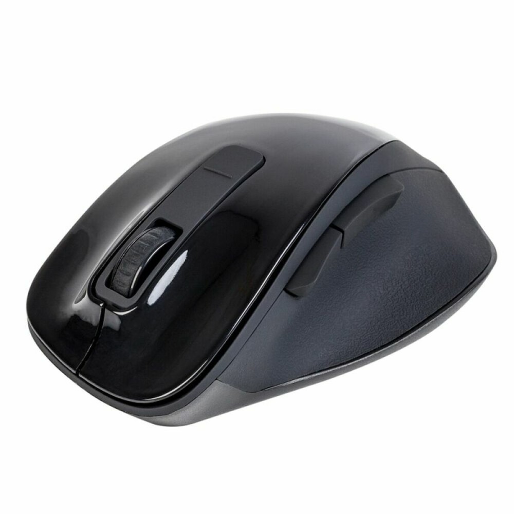 Optical Wireless Mouse NGS BOWBLACK Black 1600 dpi (1 Unit)