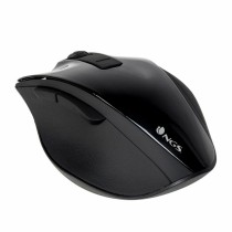 Souris Optique Sans Fil NGS BOWBLACK Noir 1600 dpi (1 Unité)