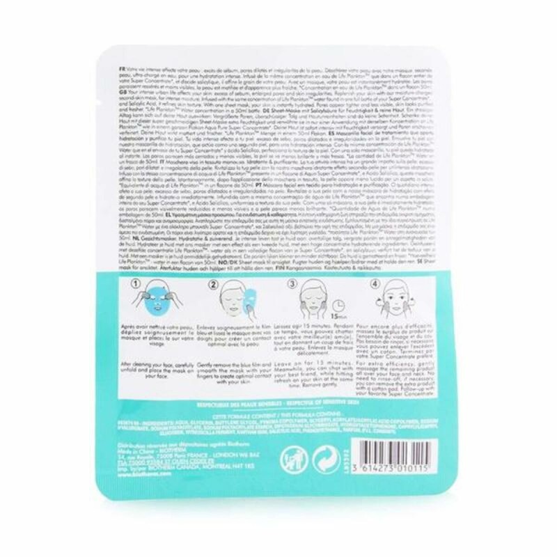 Masque Tissu Biotherm Aqua Pure 35 g