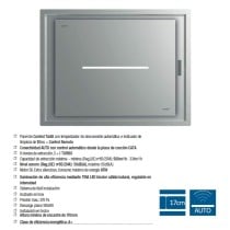 Hotte standard Cata BENNU SLIM 900X Argenté Acier