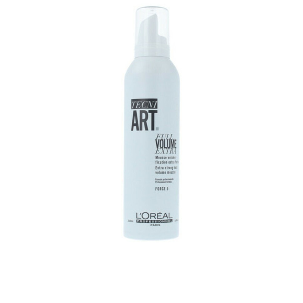 Mousse Fixative Très Forte Tecni Art Full Volume Extra 5 L'Oreal Professionnel Paris (250 ml) (250 ml)