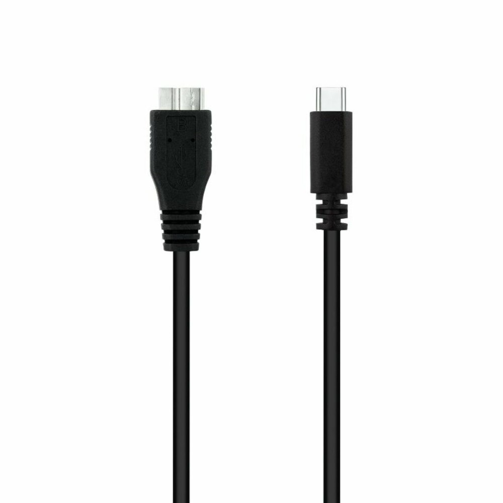 Câble USB vers micro USB NANOCABLE 10.01.1201-BK Noir 1 m (1 Unité)