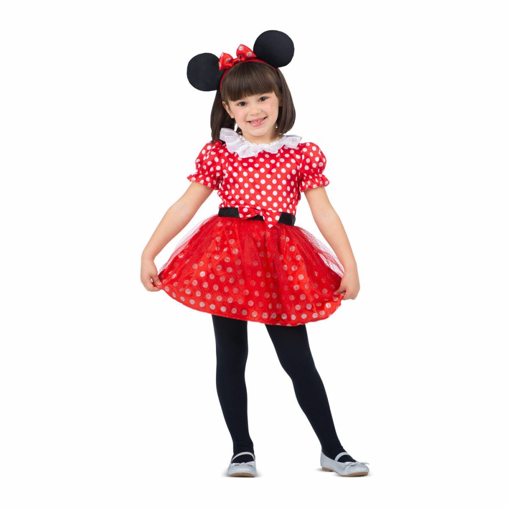 Costume for Children My Other Me Red Little Female Mouse (2 Pieces)