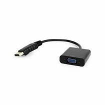 DisplayPort-zu-VGA-Adapter GEMBIRD A-DPM-VGAF-02 Schwarz 15 cm