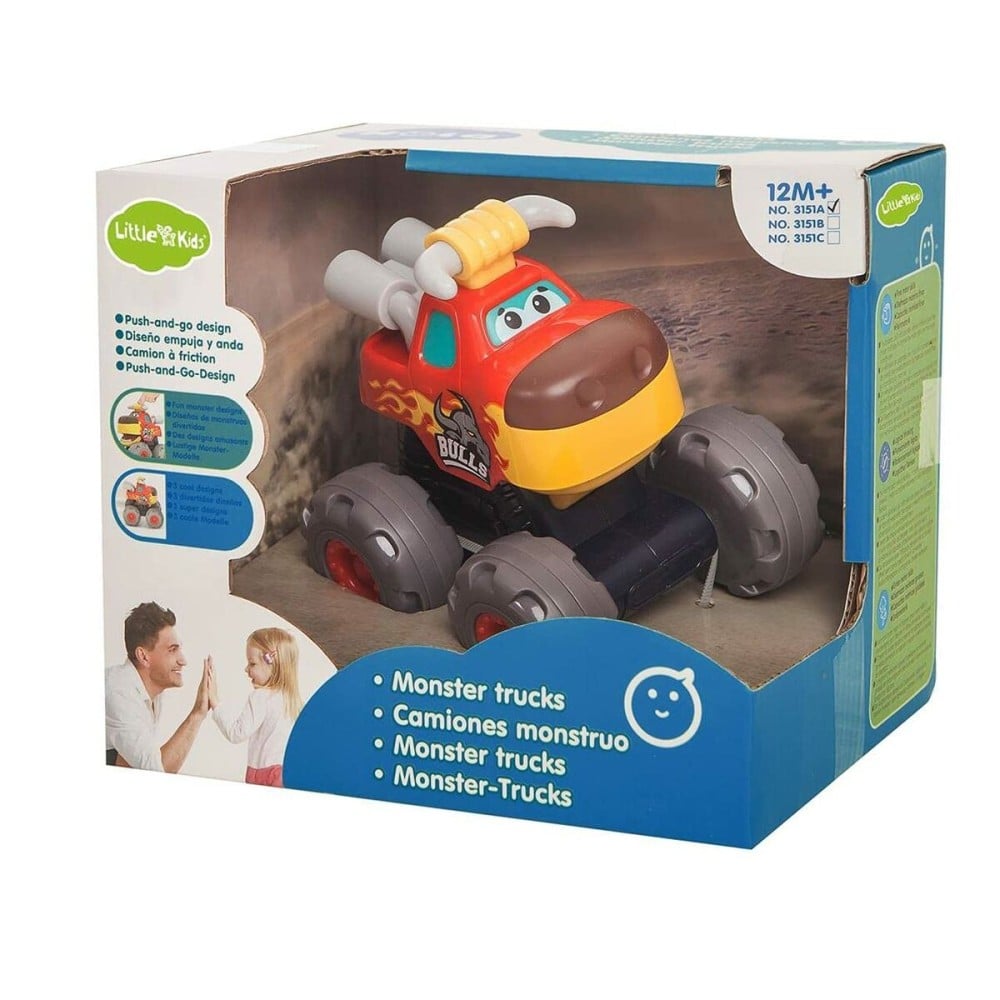 Reibungsbetriebener Lkw Monster Trucks 17 x 15 x 15 cm (17 x17 x 15 cm)