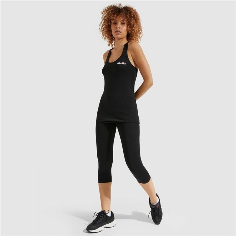 Maillot de Corps de Sport à Manches Coupe Ellesse Curasci Noir