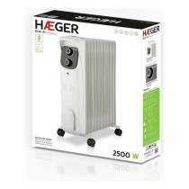 Radiateur à Huile (11 modules) Haeger OH011007A 2500 W Blanc